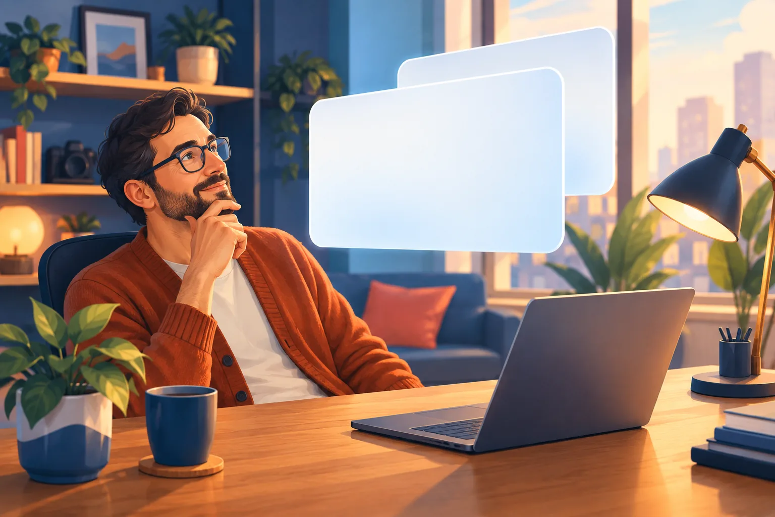 Man at his desk realizing two separate hidden limits sit between him and the videos he wants